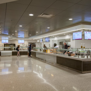 Servery after renovation.