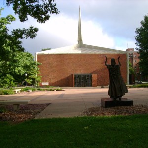 Firestone Baars Chapel, Eero Saarinan. (Photo credit: Micah Jacobson, Salukitecture Blog)