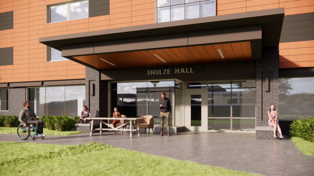 Pollock Residence Halls - Mackey Mitchell Architects